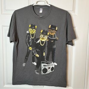 Optima RunDMc Cats Crewneck Shirt Size L